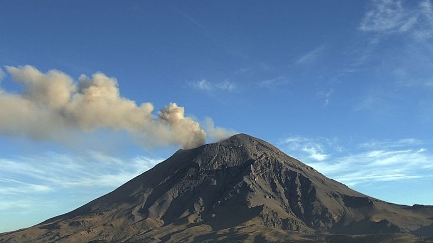 Ceniza del volcán Popocatépetl afectará a 3 estados hoy miércoles 6 de marzo: MAPA