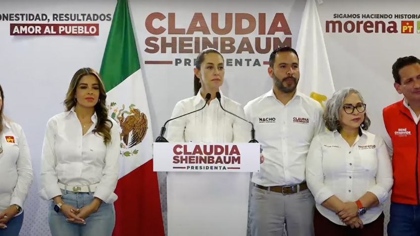 Claudia Sheinbaum: lucharemos por la defensa de los mexicanos en EU