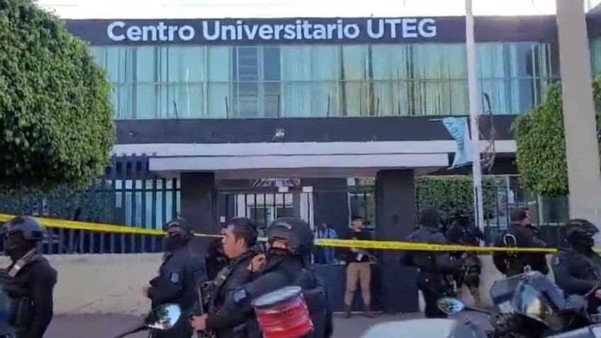 Con un hacha y una navaja atacante de la UTEG empezó a perseguir a estudiantes