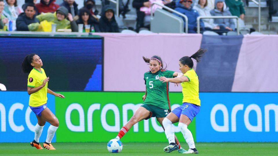 La selección mexicana cayo ante Brasil