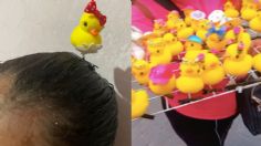 ¿Patitos de hule en la cabeza? Este es el origen de la nueva moda que invade México