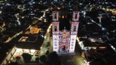 Disfruta del video mapping en Taxco de Alarcón