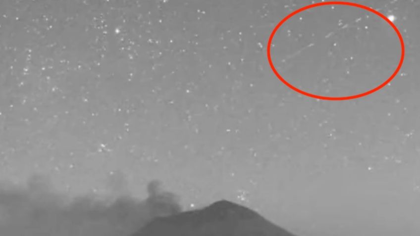 VIDEO: captan extrañas luces en el volcán Popocatépetl ¿son extraterrestres?