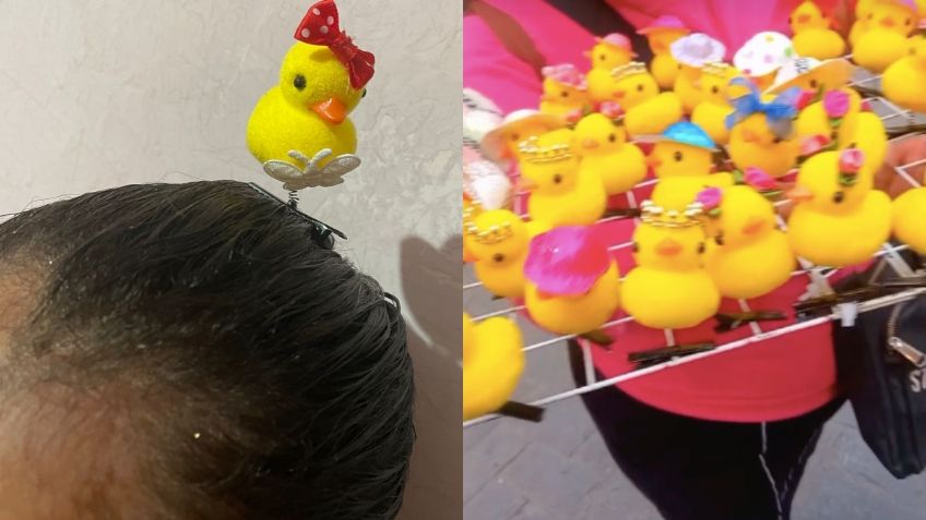 ¿Patitos de hule en la cabeza? Este es el origen de la nueva moda que invade México