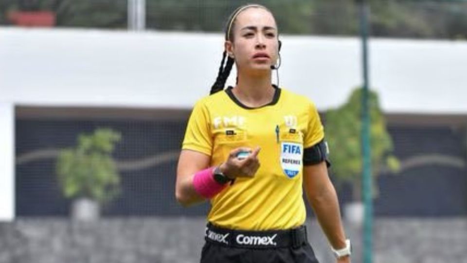 La silbante viene de participar en la Copa Oro Femenil