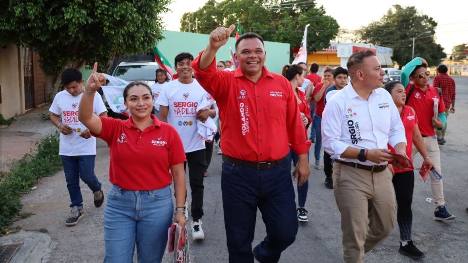 Zapata Bello destacó las propuestas de todos los aspirantes de la coalición Corazón por México.