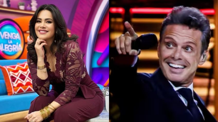 La divertida reacción de Luz Elena González cuando conductores de "Venga La Alegría" le recuerdan su noviazgo con Luis Miguel