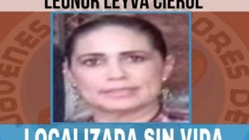 Localizan en fosa clandestina a Leonor Leyva, activista desaparecida desde 2022