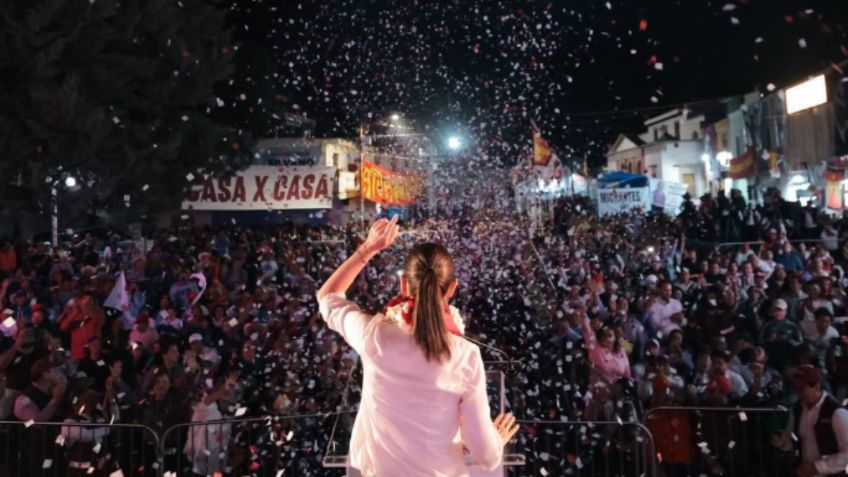 Día 9 de campaña: Sheinbaum va a la cuna del priismo