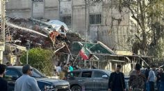 VIDEO: ataque aéreo de Israel destruye edificio anexo a embajada de Irán en Damasco; hay 6 muertos