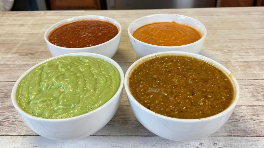 4 salsas deliciosas y picositas que son rápidas de hacer