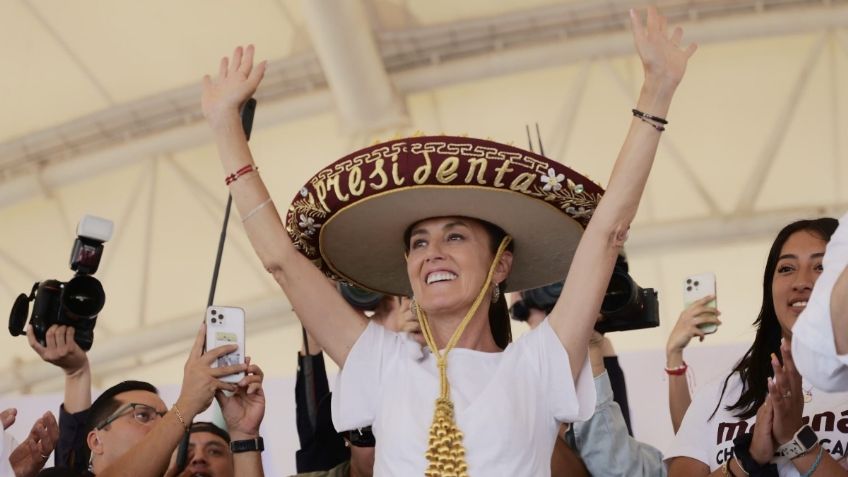 Anylú Bendición Hernández Sepúlveda, vocera de la campaña de Claudia Sheinbaum celebra triunfo en Nuevo León