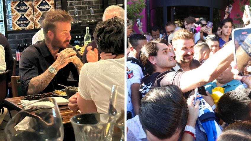 David Beckham enloquece a aficionados en Monterrey previo al Rayados vs Inter de Miami