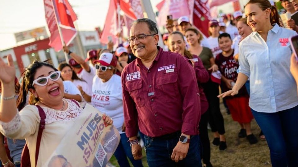 Quiero hacer una campaña de altura por la gente de Escobedo, declaró Andrés Mijes en entrevista.