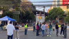 Mantienen bloqueo en Insurgentes Sur y Xola; siguen cerradas 4 estaciones de Línea 1 del Metrobús