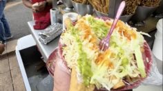 Descubre las deliciosas flautas gigantes de Metro Revolución por menos de 30 pesos