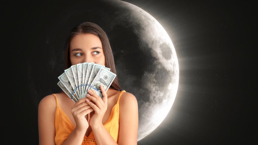 Luna creciente cóncava: los 5 signos zodiacales que alcanzan un dinero extra desde hoy jueves 11 de abril