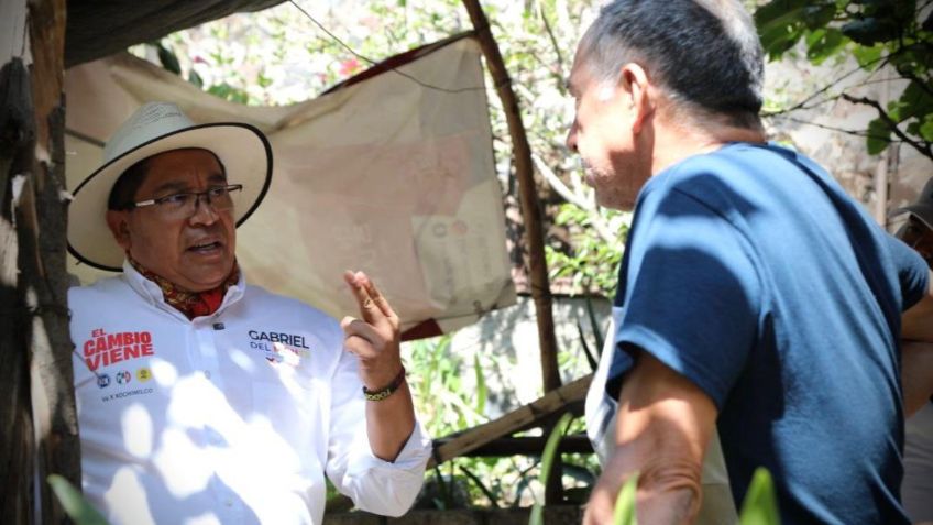 Candidato Del Monte: Habitantes de Xochimilco sufren falta de agua y deficiencias en drenaje