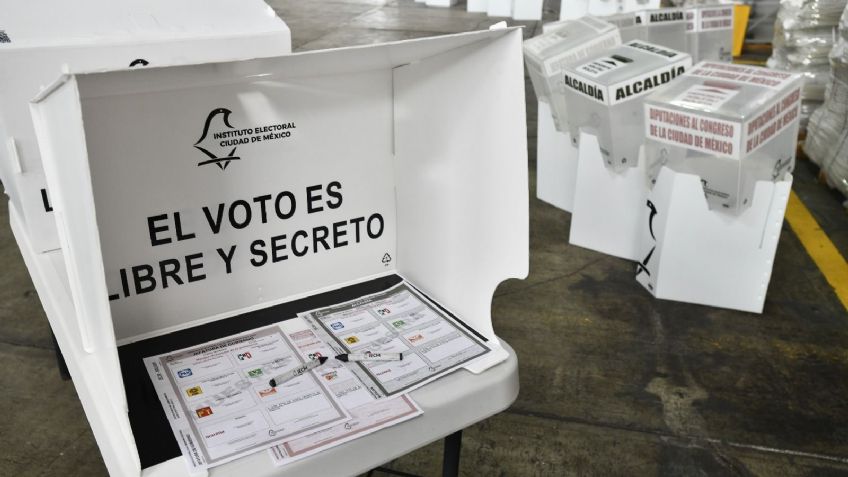 Presenta Instituto Electoral capitalino materiales electorales que se utilizarán el día de las elecciones