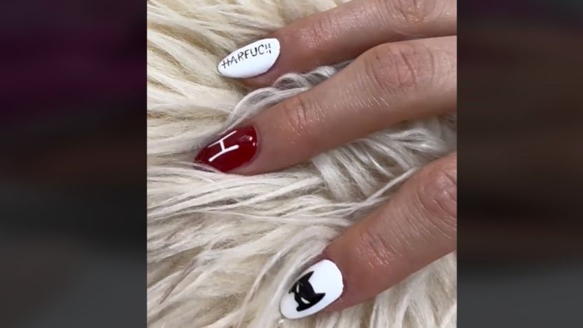 Uñas con diseño de Omar García Harfuch se vuelven virales en TikTok