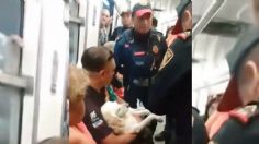 VIDEO: indigna caso de hombre que fue sacado del Metro con su perrito herido