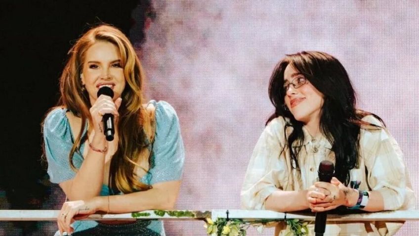 Billie Eilish y Lana del Rey sorprenden cantando juntas en Coachella