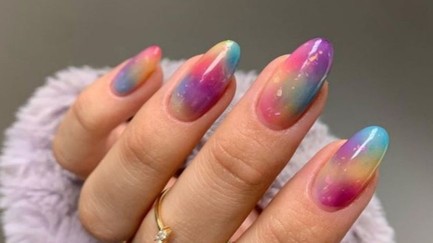 Aura Nails, la tendencia de uñas que está conquistando Pinterest por su colorido primaveral