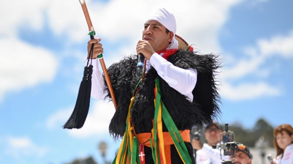 Eduardo Ramírez llevó un mensaje de paz y unidad