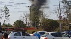 Cae aeronave en Avenida del Imán, Coyoacán