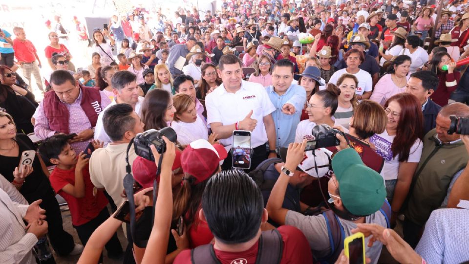 Alejandro Armenta, candidato al gobierno de Puebla.