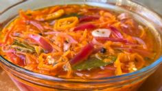 Zanahorias con chile habanero en escabeche, la receta perfecta para acompañar todos tus platillos