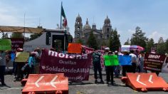 Protestan contra candidaturas de Morena en Edomex militantes inconformes de siete municipios