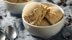 Helado de café casero bajo en calorías: receta