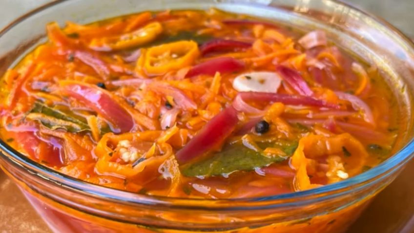 Zanahorias con chile habanero en escabeche, la receta perfecta para acompañar todos tus platillos