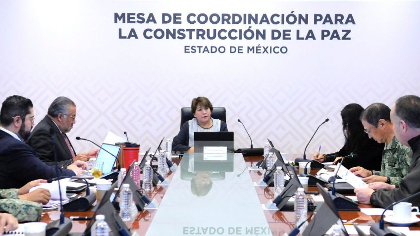 Delfina Gómez encabeza Mesa de Coordinación para la Construcción de la Paz; analizan avances