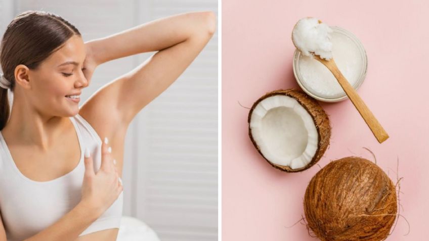 La crema casera con aceite de coco que aclara las axilas y elimina el mal olor