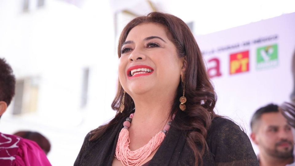 Clara Brugada, candidata a la jefatura de Gobierno en la Ciudad de México por la coalición 'Sigamos Haciendo Historia'.