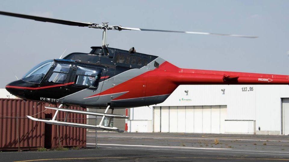 El Bell 206B Jet Ranger II cayó en Coyoacán.