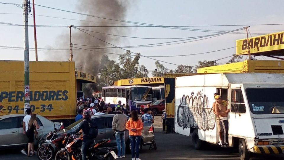 Cae helicóptero en Coyoacán