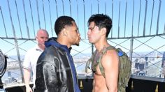 Devin Haney y Ryan García inician la semana de pelea con intenso careo en Nueva York