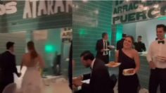 VIDEO: así fue como novios recrearon en su boda la taquería donde se conocieron