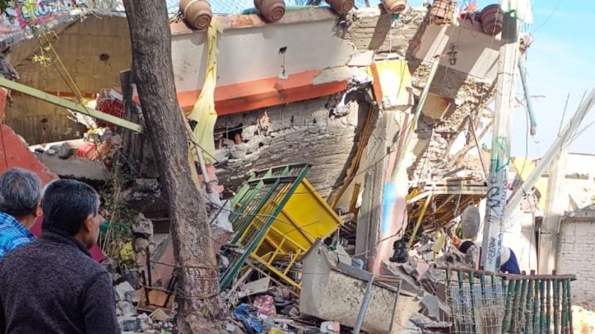 “Estaba quemada de todo su cuerpo”, vecino narra sobre la explosión en una casa de Tlalpan