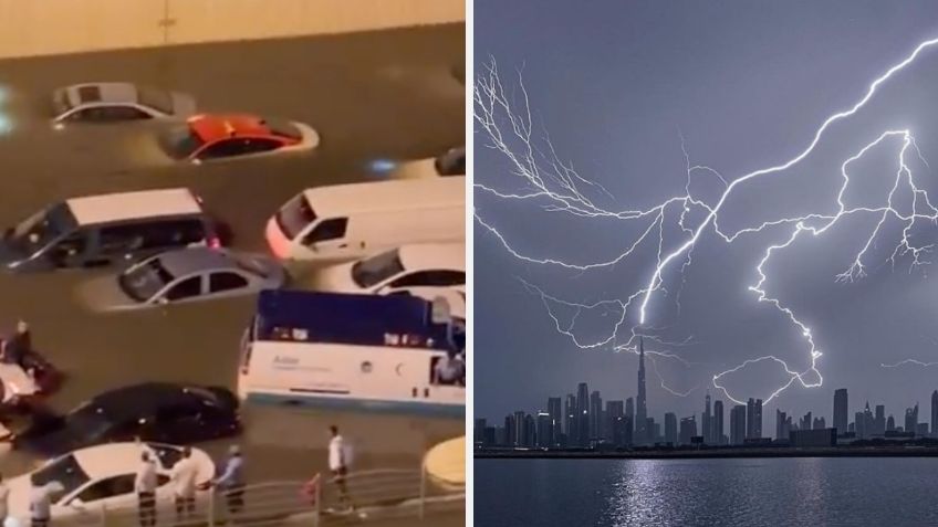 Apocalipsis en Dubai: tormentas y caos cubren la ciudad más lujosa del mundo | VIDEO