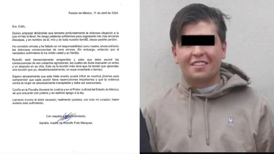 Carta de madre de Fofo Márquez