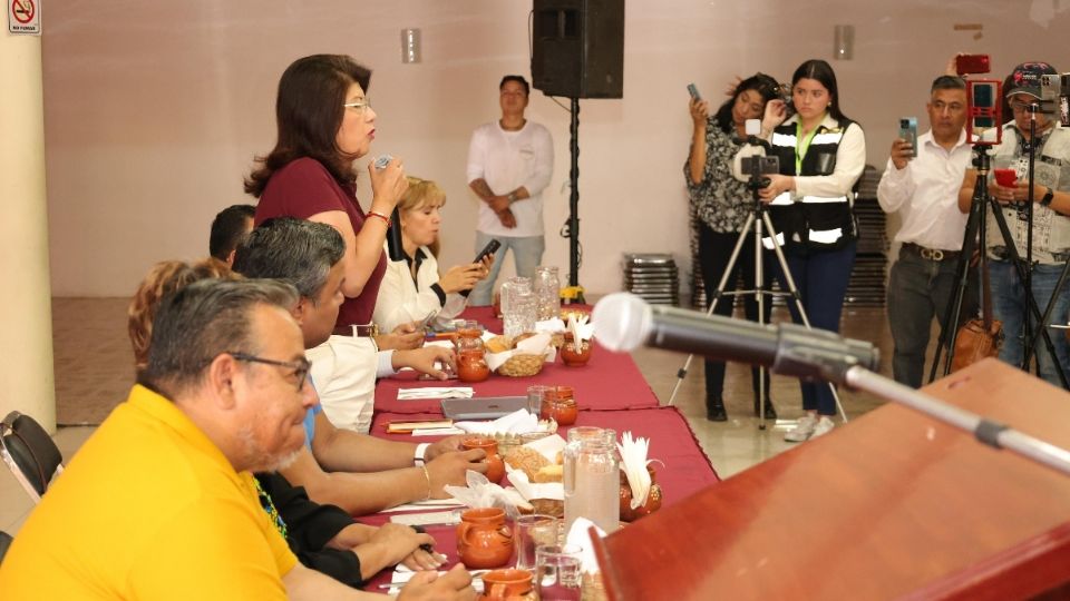 En el encuentro, Mariela Gutiérrez expresó su respaldo y compromiso con la libertad de expresión.