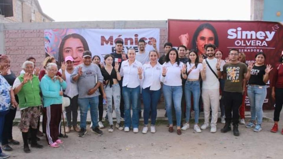 Simey Olvera escuchó las inquietudes y propuestas de los ciudadanos y externó su objetivo de representar sus intereses en la Cámara Alta.