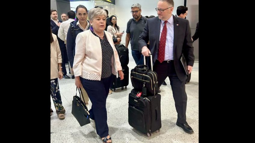 Alicia Bárcena arranca gira por Chihuahua y Texas para atender temas de migración