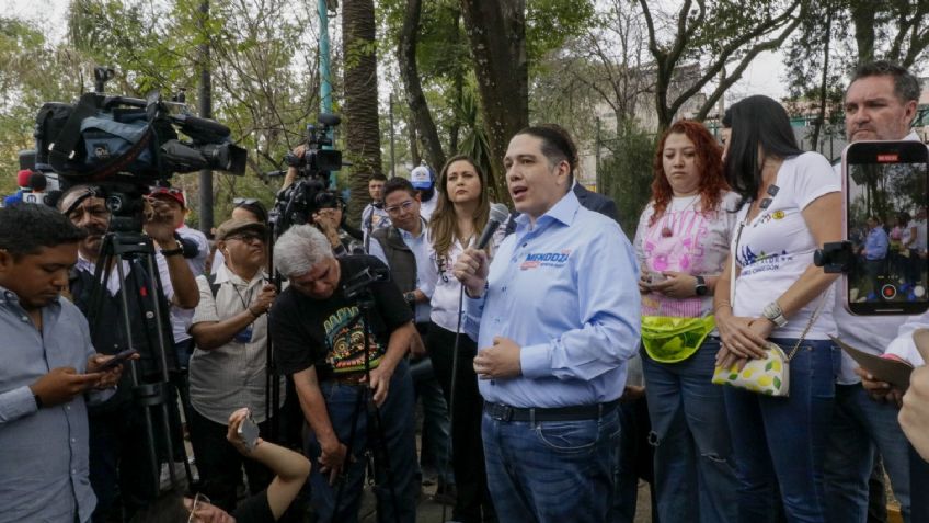 Urge Luis Mendoza que Gobierno capitalino declare emergencia por agua contaminada en Benito Juárez