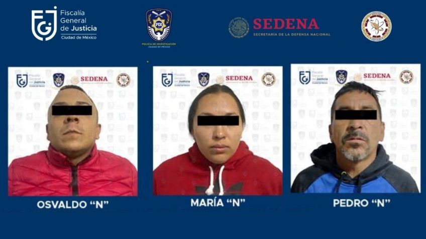 FJG-CDMX detiene a posibles líderes de "Los Tanzanios" tras cateo a inmueble en Iztapalapa