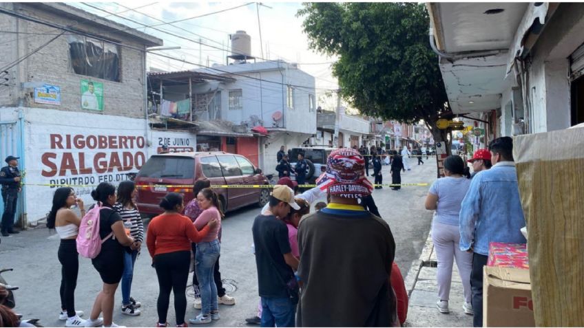 Sujetos en motocicleta asesinan a 4 personas en San Andrés Míxquic, Tláhuac